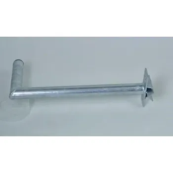 Držák antény na stožár s vinklem, žárový zinek, délka 50cm