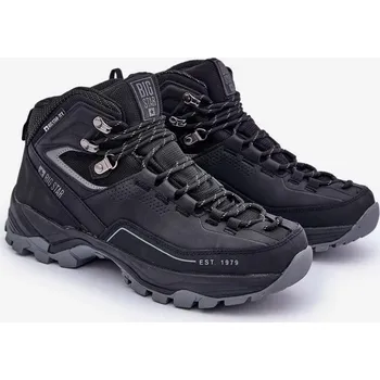 Pánská treková obuv Pánské trekové boty Big Star OO174341 Černé 42