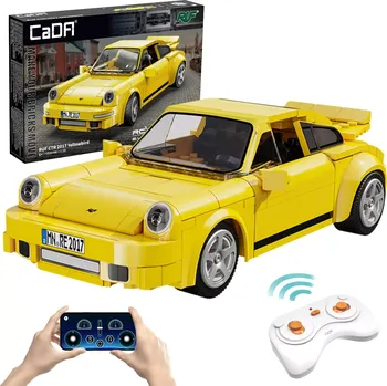 ostatní stavebnice Stavebnice CaDA RUF CTR 2017 Yellowbird RC auto 1:20, 222 dílků