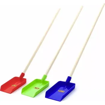 Lopata plastová lopata s dřevěnou rukojetí wader-polesie