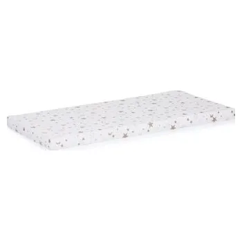 Dětsný nábytek CHIPOLINO Skládací matrace 120x60 cm White,beige stars