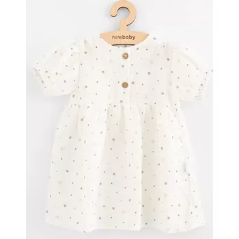 Kojenecké šaty Mušelínové dětské šaty New Baby Zora, vel. 86 (12–18 měsíců)