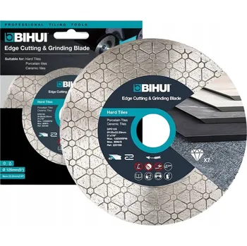Příslušenství k brusce Diamantový Kotouč BIHUI pro řezání a broušení dlaždic a kamene 125 mm