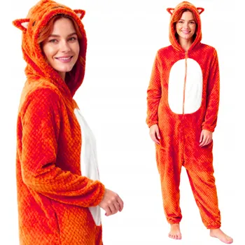 Dámské pyžamo DÁMSKÉ JEDNODÍLNÉ PYŽAMO ONESIE NA ZIP OVERAL MORAJ XL