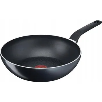 Pánev Wok pánev Tefal s nepřilnavým povrchem, 28 cm, černá