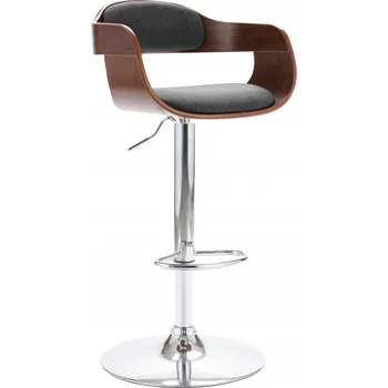 Barová židle Barová Židle Greatstore v odstínech hnědé 105,5 cm látka
