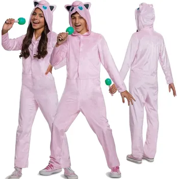 Karnevalový kostým Kigurumi kostým POKEMON Jigglypuff pro děti 109–126 cm (4–6 let)