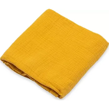 Dětská deka Mušelínová deka New Baby hořčicová