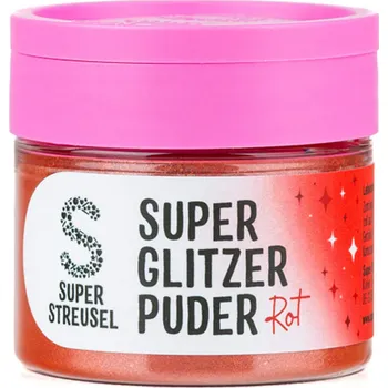 Prachová barva perleťová červená 10g - Super Streusel | Skvělé pro Váš domácí dort