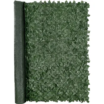 Umělý Živý Plot 1830 x 2440 mm Ochranná rohož s listy břečťanu