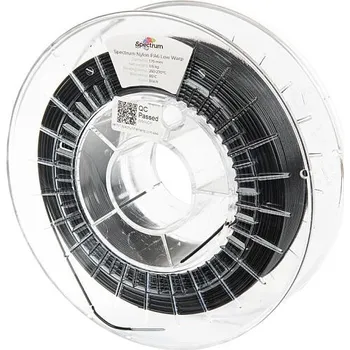 Filament SPECTRUM Nylon PA6 Low Warp 1.75mm BLACK 0.5kg