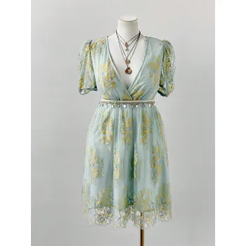 Dámské šaty Shein šaty pro každodenní nošení, krajková, mini, velikost XXL