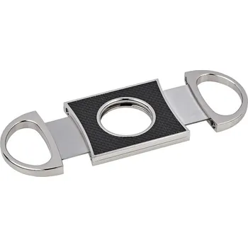 Humidor Doutníkový ořezávač Angelo, karbon, 22mm