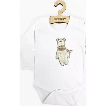 Kojenecký body kojenecké body s dlouhým rukávem new baby polar bear