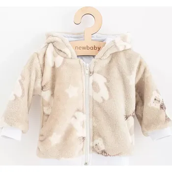 Kojenecké oblečení Kojenecká wellsoft zimní mikina s kapucí new baby polar bear
