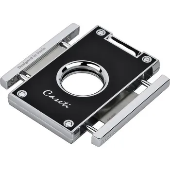 Humidor Doutníkový ořezávač Caseti, černý