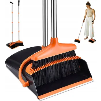 Obraz ÚKLIDOVÁ SADA 90 CM - METLA S TYČÍ A LOPATKOU - LENOCH