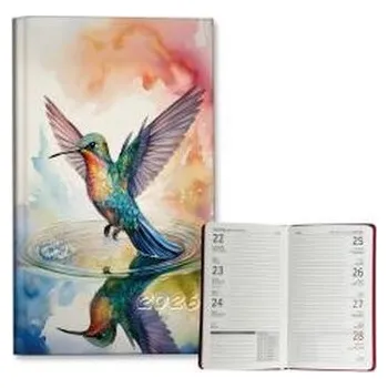 Diář Kalendarz 2026 A6 tygodniowy Koliber