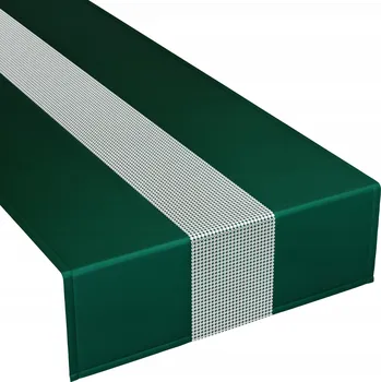 ubrus BĚHOUN NA STŮL SE ZIRKONY 220x40 UBRUS DEKORATIVNÍ HLADKÝ MATNÝ