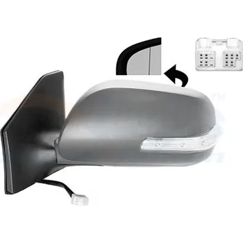 Auto zrcátko Vnější zpětné zrcátko VAN WEZEL 5311827