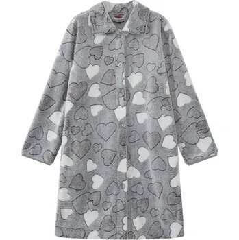 Dámský župan Dámský župan - Wolf Z2497, světle šedá Barva: Šedá, Velikost: M