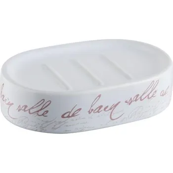 Mýdlenka Volně stojící Mýdlenka Bisk , bílá keramika