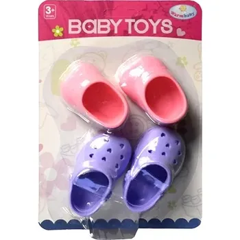 Doplněk pro panenku boty pro panenky 42 cm – sada 2 párů