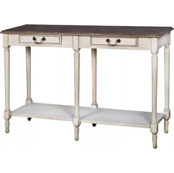 Konferenční stolek Konzolový Stolek Livin Hill odstíny béžové matné 120 x 76 x 40 cm