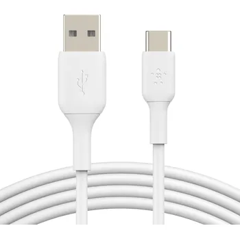 Datový kabel Belkin BOOST CHARGE™ USB-C/USB-A kabel, 2m, bílý