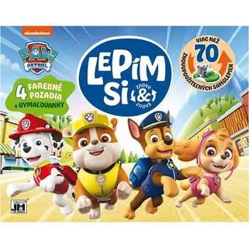 omalovánky Kniha omalovánek Tlapková patrola Růžová