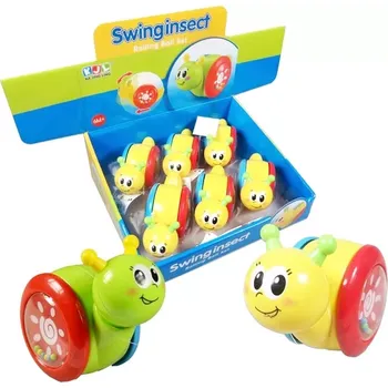 Houpající se šnek – plastová hračka pro děti