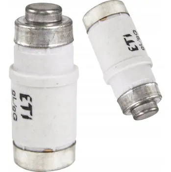 Autopojistky POUŽITELNÁ POJISTKOVÁ VLOŽKA POMALÁ E18 D02 gG 25A 400V ETI 002212002