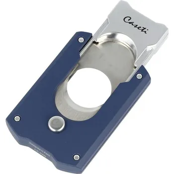 Humidor Doutníkový ořezávač Caseti Shape Blue, 21mm
