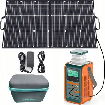 IP kamera Elektrárna se 100W solárním panelem, 140W rychlonabíjecím portem, 80% za 65 minut