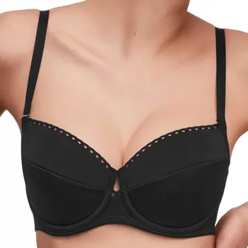 Podprsenka Alles vyztužená podprsenka černá, velikost 80F