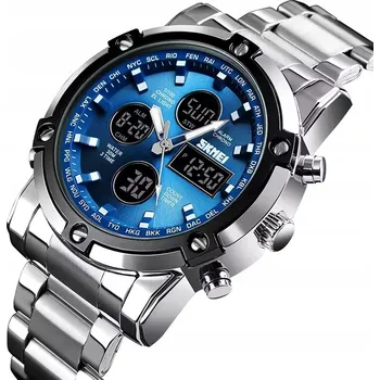 Hodinky Pánské hodinky / SKMEI / náramek / stříbrný / černý / zlatý / 12/