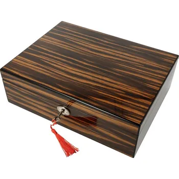 Humidor Humidor na doutníky Macassar 30D leštěný, 29x22x9cm