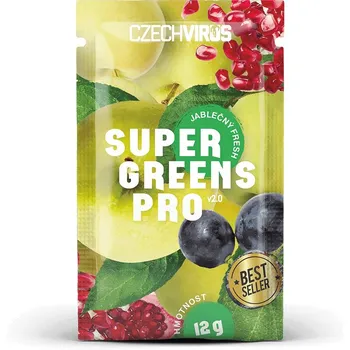 Czech Virus Super Greens Pro V2.0 jablečný fresh 12 g