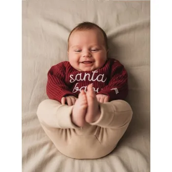 Pánský svetr Sinsay - Bavlněný svetr se zapínáním na knoflíky - burgundy - 309FX-53X - 309FX-53X-62