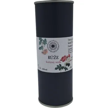 Vonná esence pro vířivku Olejářství Květová voda z růže damašské z Bulharska Objem: 250 ml, Uzávěr: Výlevka, Materiál obalu: Plech Hydrolát z Olejářství