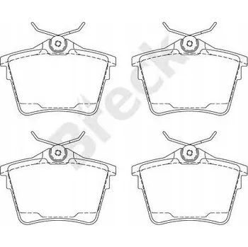 Brzdová destička Breck 24135 00 704 00 Sada brzdových destiček, kotoučové brzdy