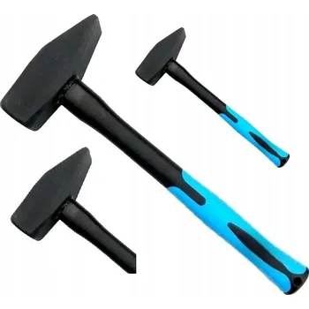 Kladivo ELEKTROMET Kladivo zámečnické FIBERGLASS 2000G (2KG) se sklolaminátovou násadou - silné