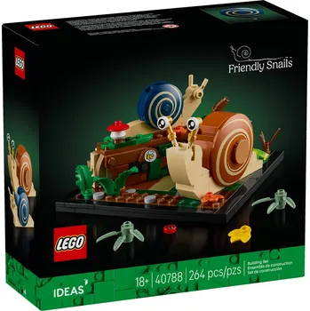 Stavebnice LEGO LEGO Ideas 40788 Roztomilí šneci