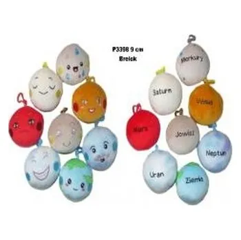 plyšák Planety 9cm MIX