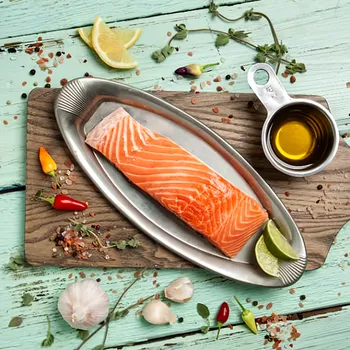 konzervovaná ryba FISH&FRESH Norský losos filet s kůží 200g