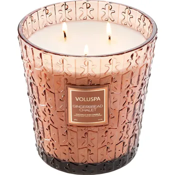 Svíčka Voluspa – Vonná svíčka ve skle Gingerbread Chalet, XL