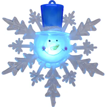 Svíčka Koopman Vločka na okno LED, 10 cm