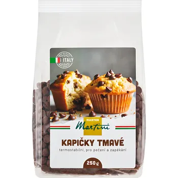 Master Martini Tmavé kapičky termostabilní na pečení 250g