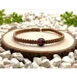 Certom Macramé náramek s Rodonitem 0395