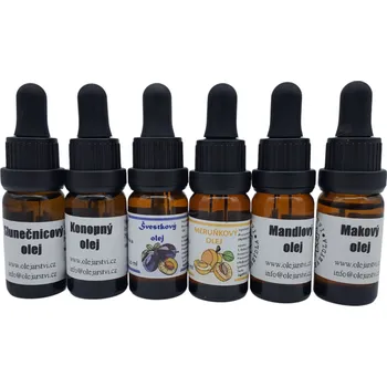 Masážní přípravek Olejářství Vzorková sada olejů k masáži